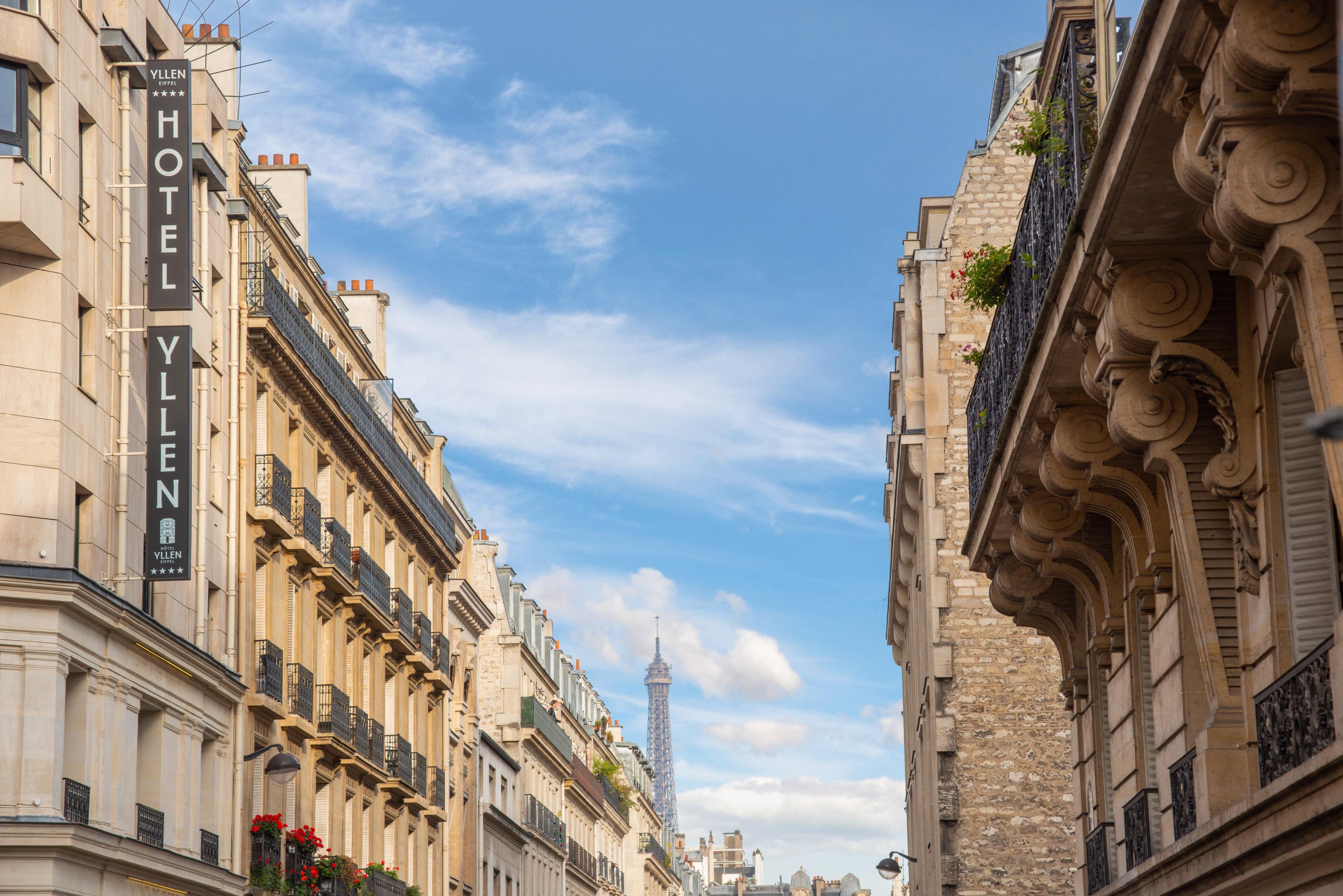 Hotel Yllen Eiffel Paris Exteriör bild