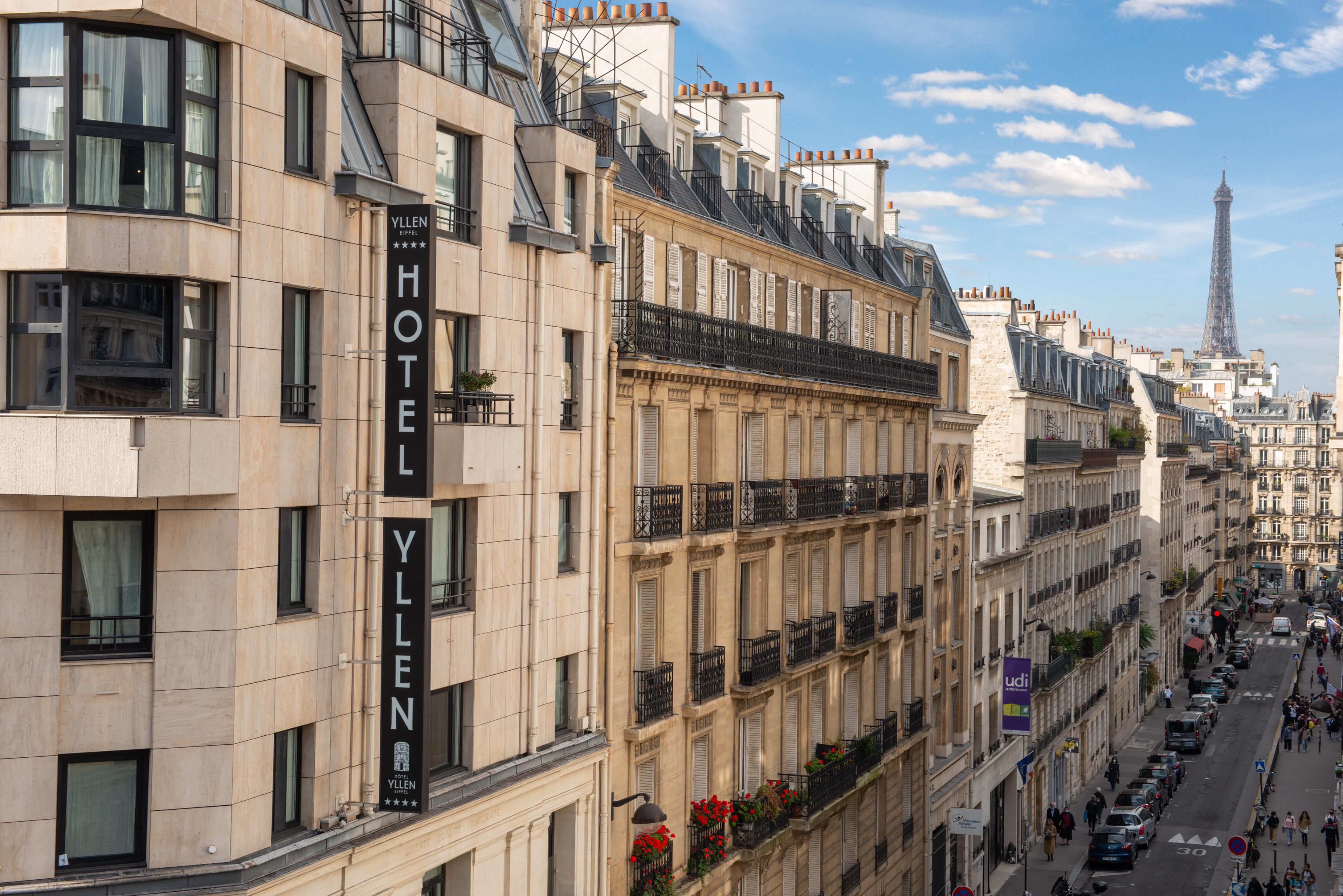 Hotel Yllen Eiffel Paris Exteriör bild