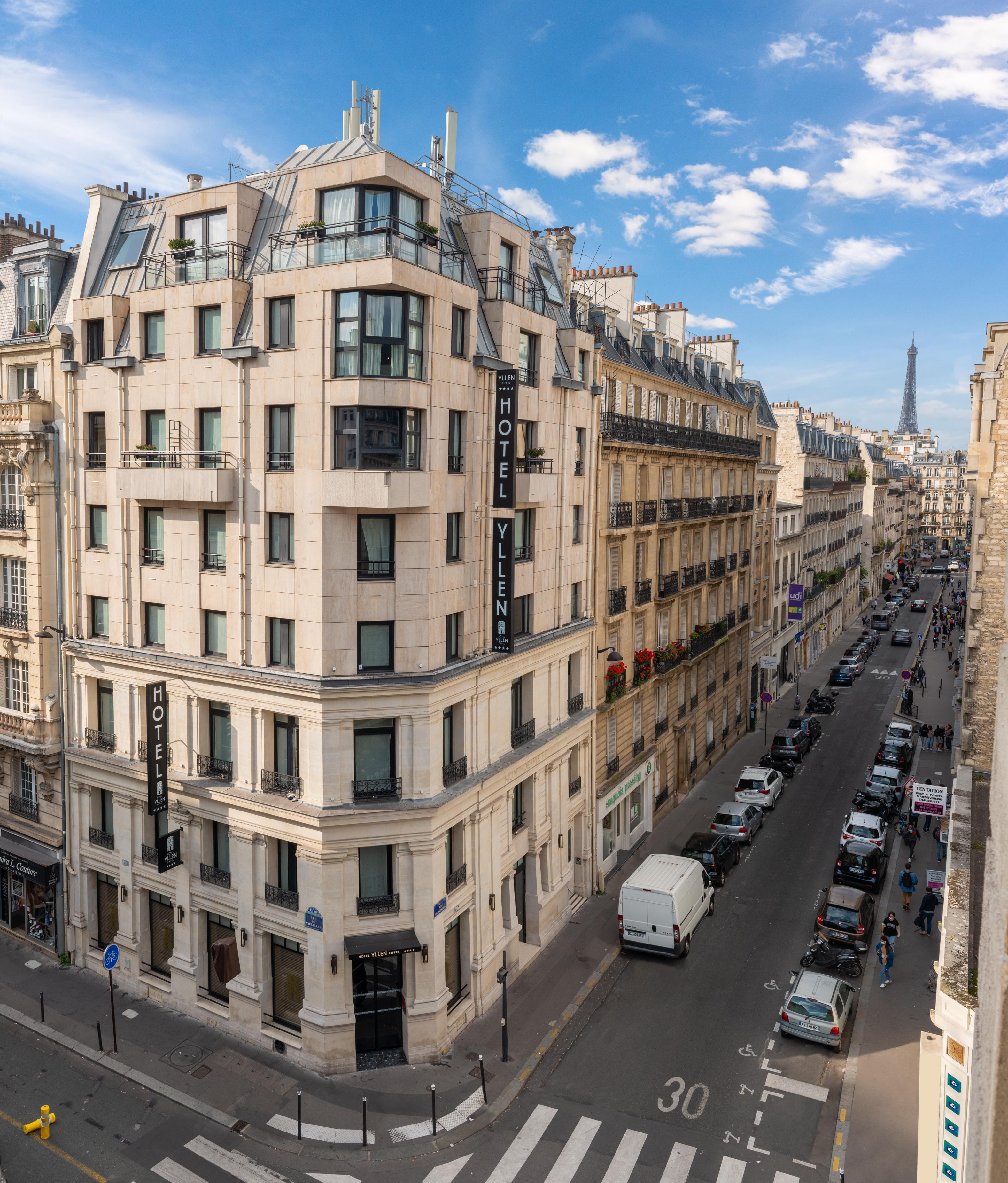 Hotel Yllen Eiffel Paris Exteriör bild